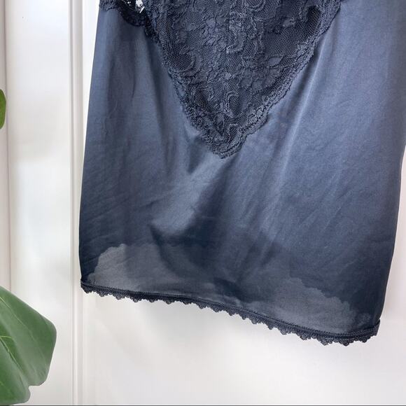 Cabernet Vintage Black Lace Cami Lingerie 36 - Picture 4 of 9